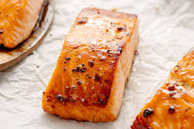 Salmon with Brown Sugar Glaze